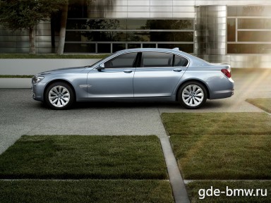 : BMW 7ER ActiveHybrid сбоку