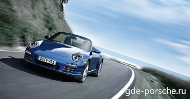 : фото 911 Carrera 4S Cabriolet спереди 