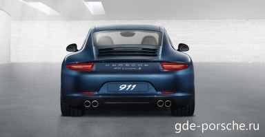 : фото Porsche 911 Carrera S сзади