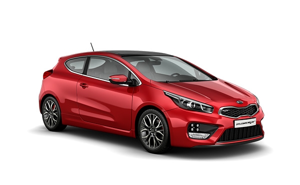 Kia pro_сee'd GT: спереди справа