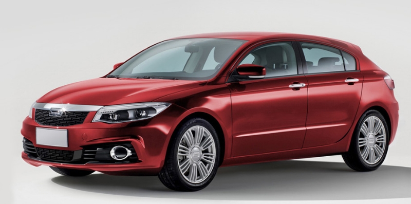 Qoros 3 Hatch: спереди слева